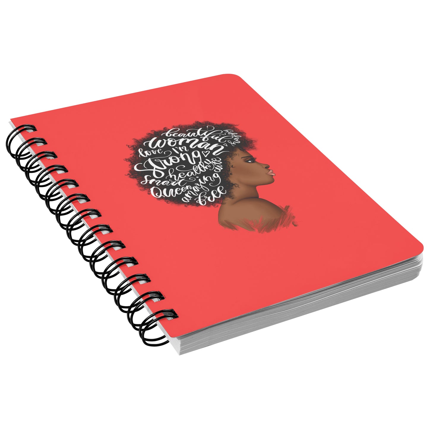 Afro Love Spiral Notebook I