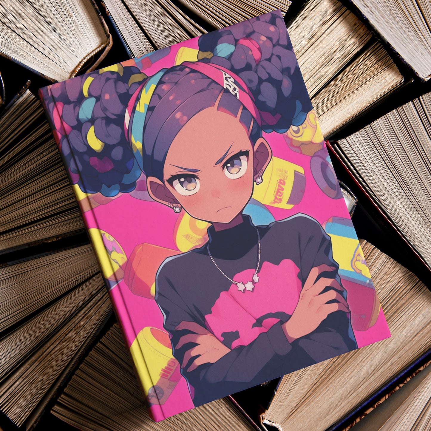 Anime Girl I Hardcover Journal