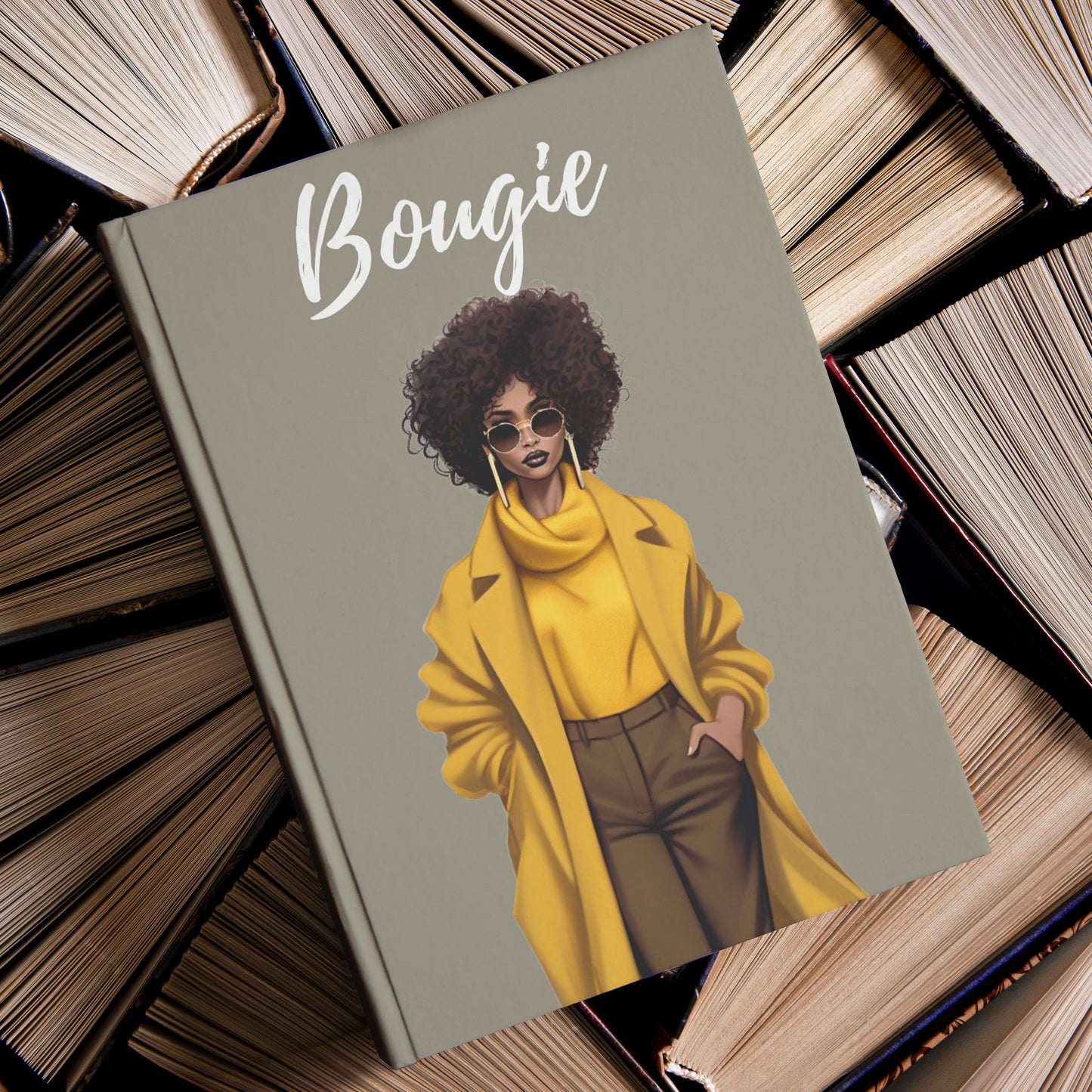 Bougie Hardcover Journal
