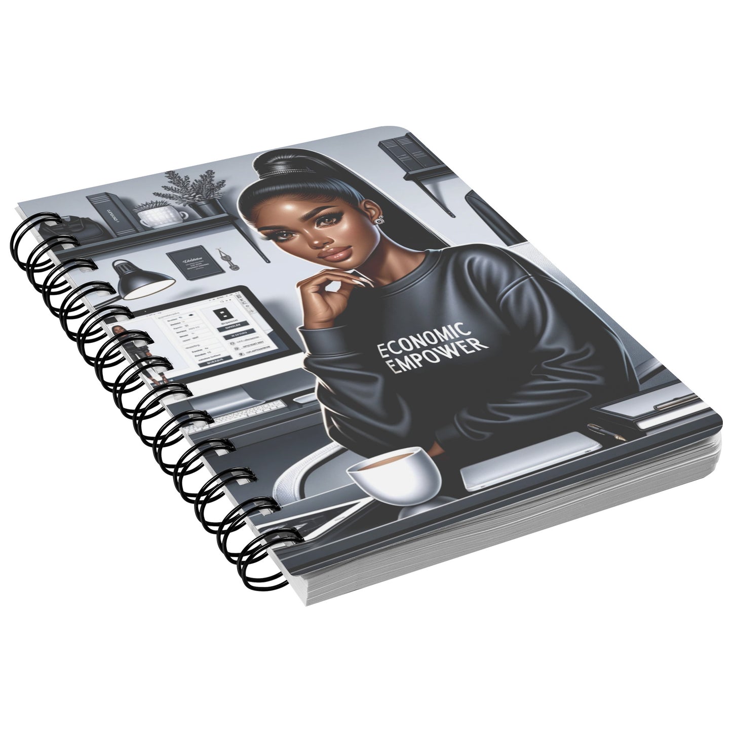 Economic Empower Spiral Notebook