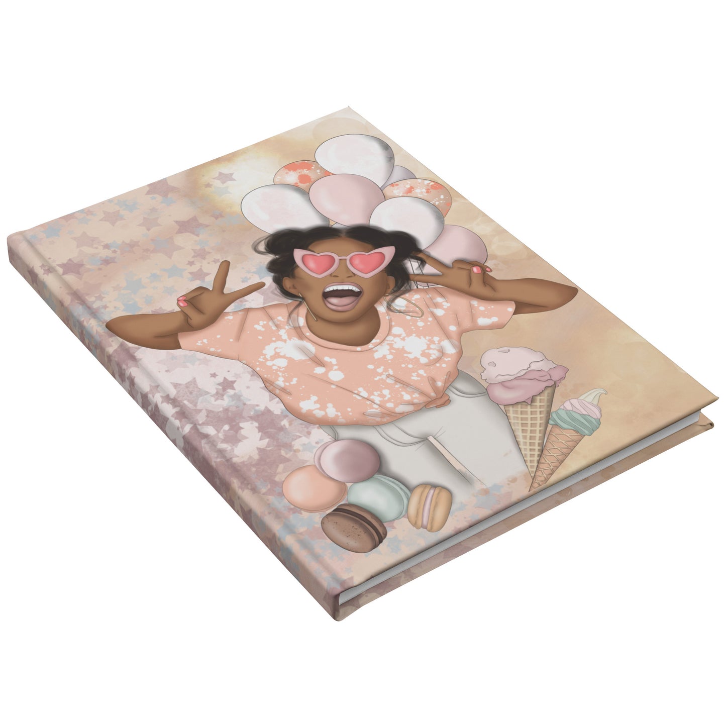 Groovy Vibes Hardcover Journal