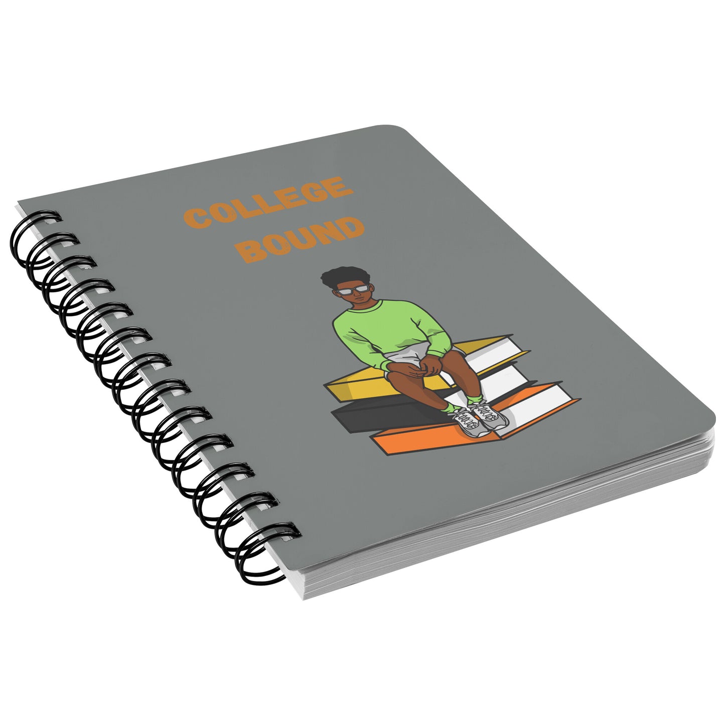 College Bound Boy Spiral Notebook