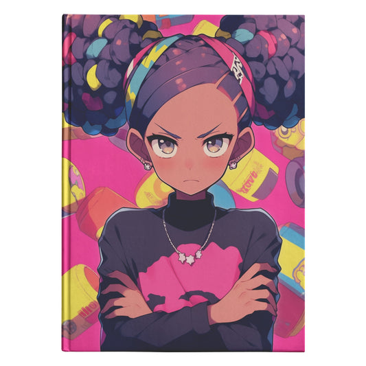 Anime Girl I Hardcover Journal