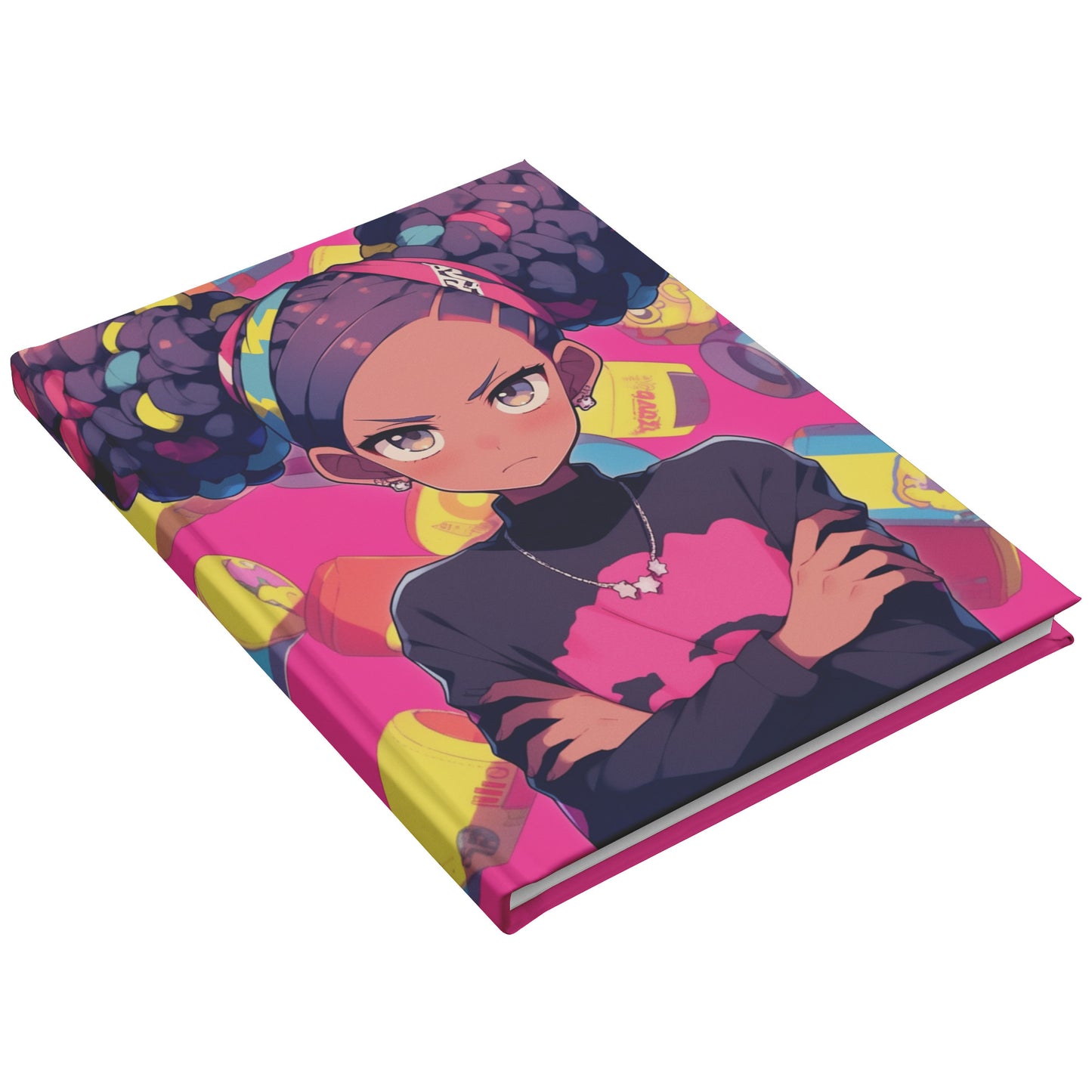 Anime Girl I Hardcover Journal