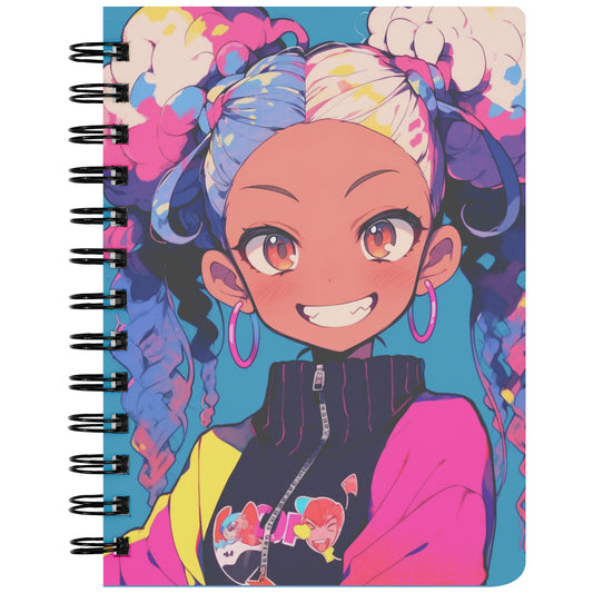 Anime Girl I Spiral Notebook