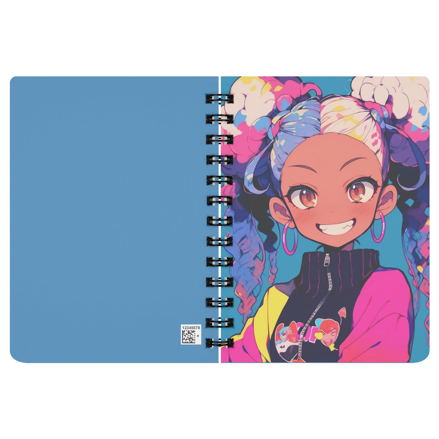 Anime Girl I Spiral Notebook