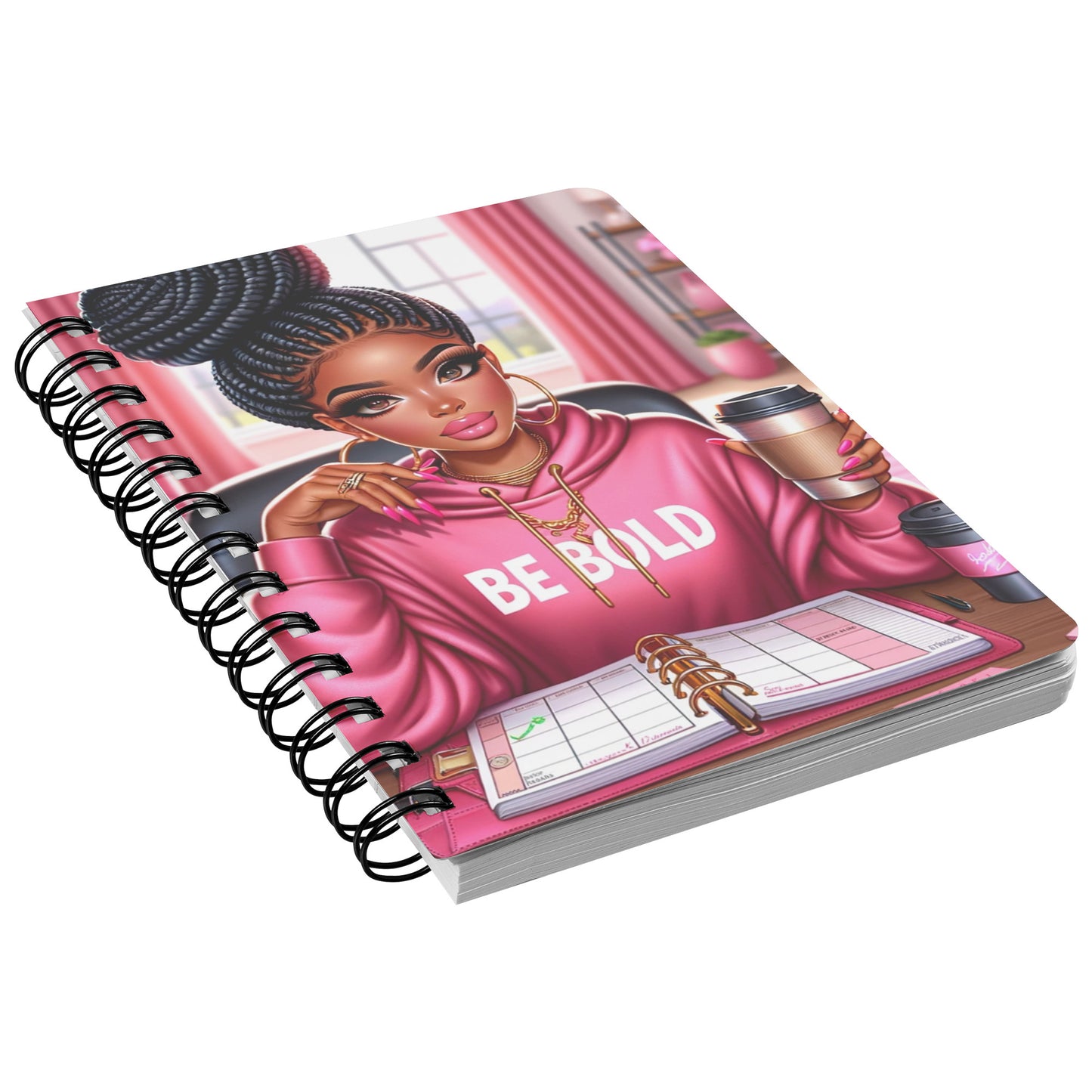 Be Bold Spiral Notebook