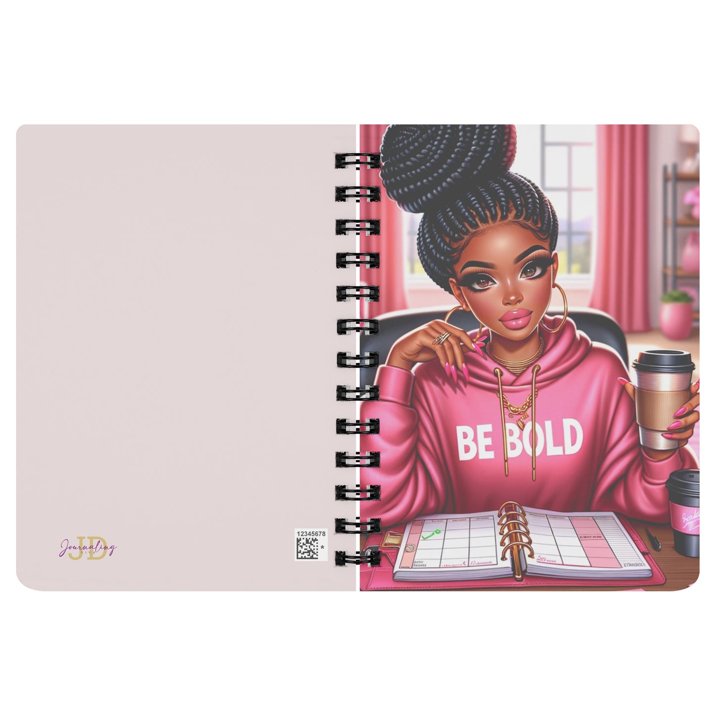 Be Bold Spiral Notebook