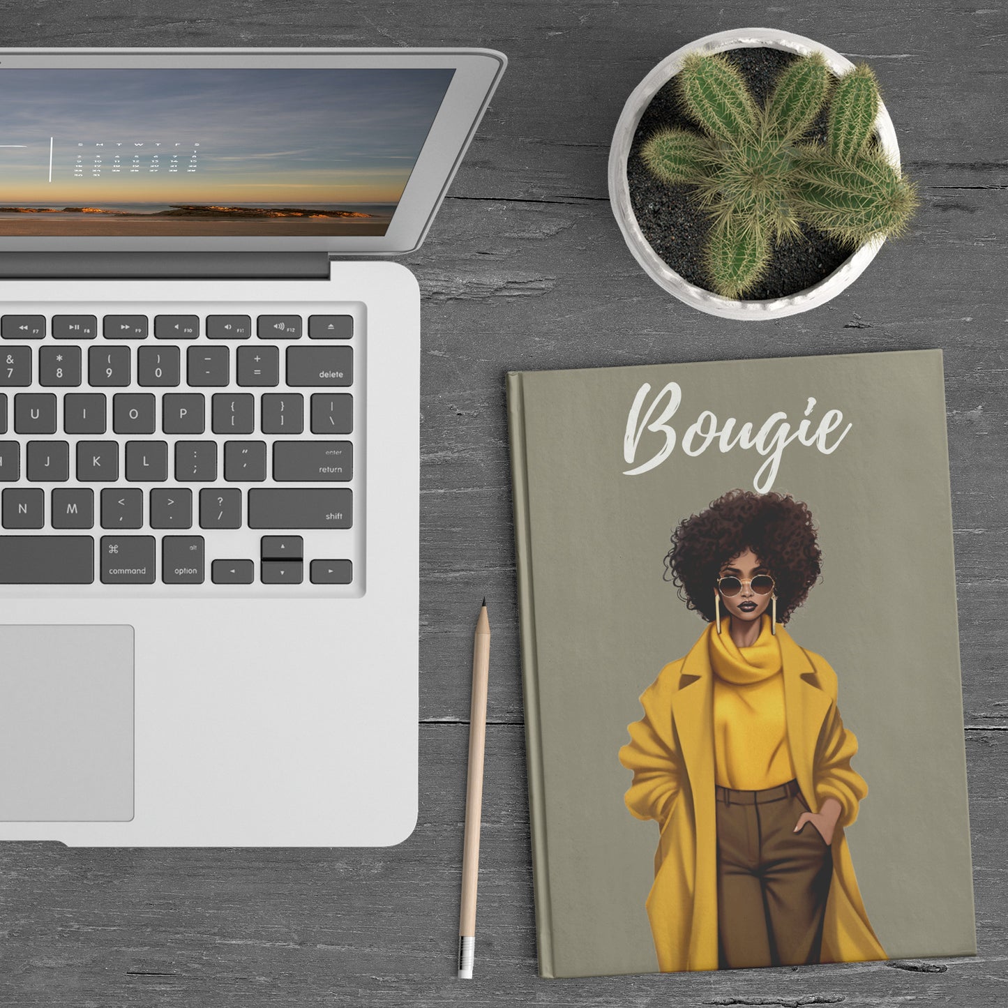 Bougie Hardcover Journal