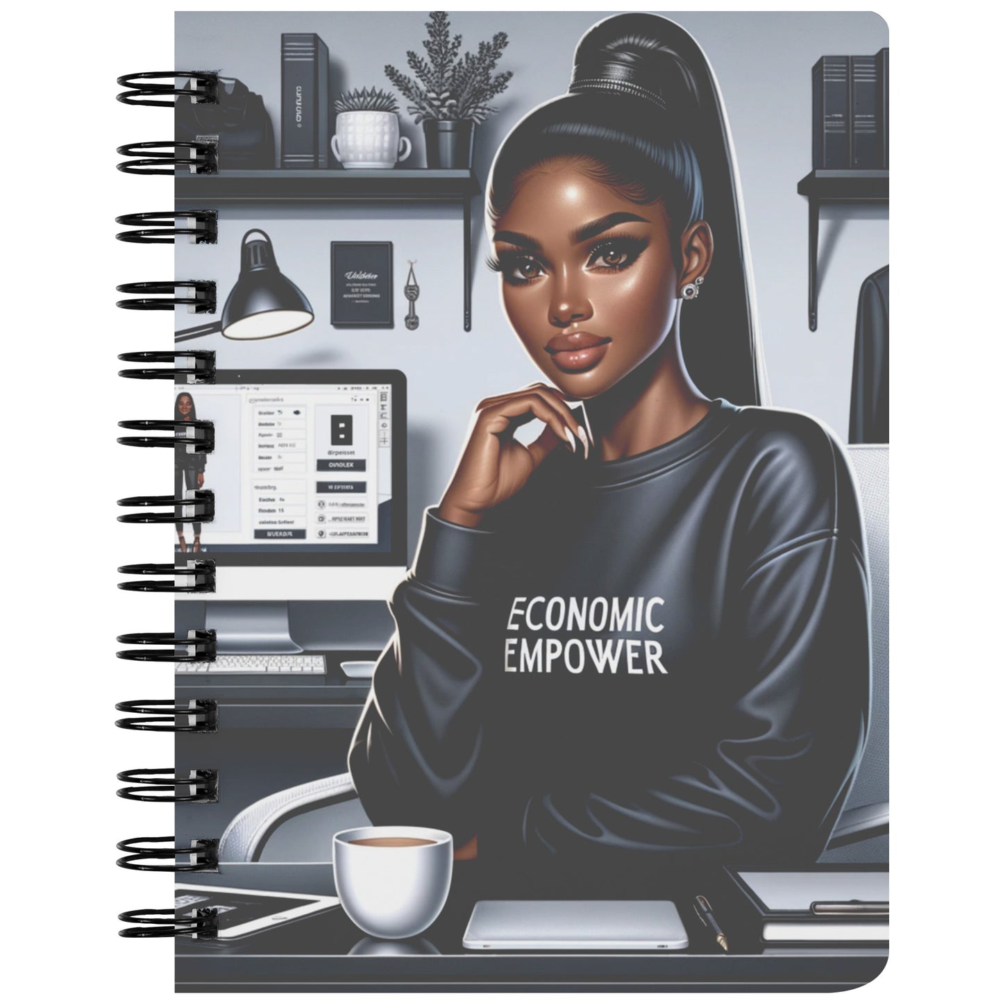 Economic Empower Spiral Notebook