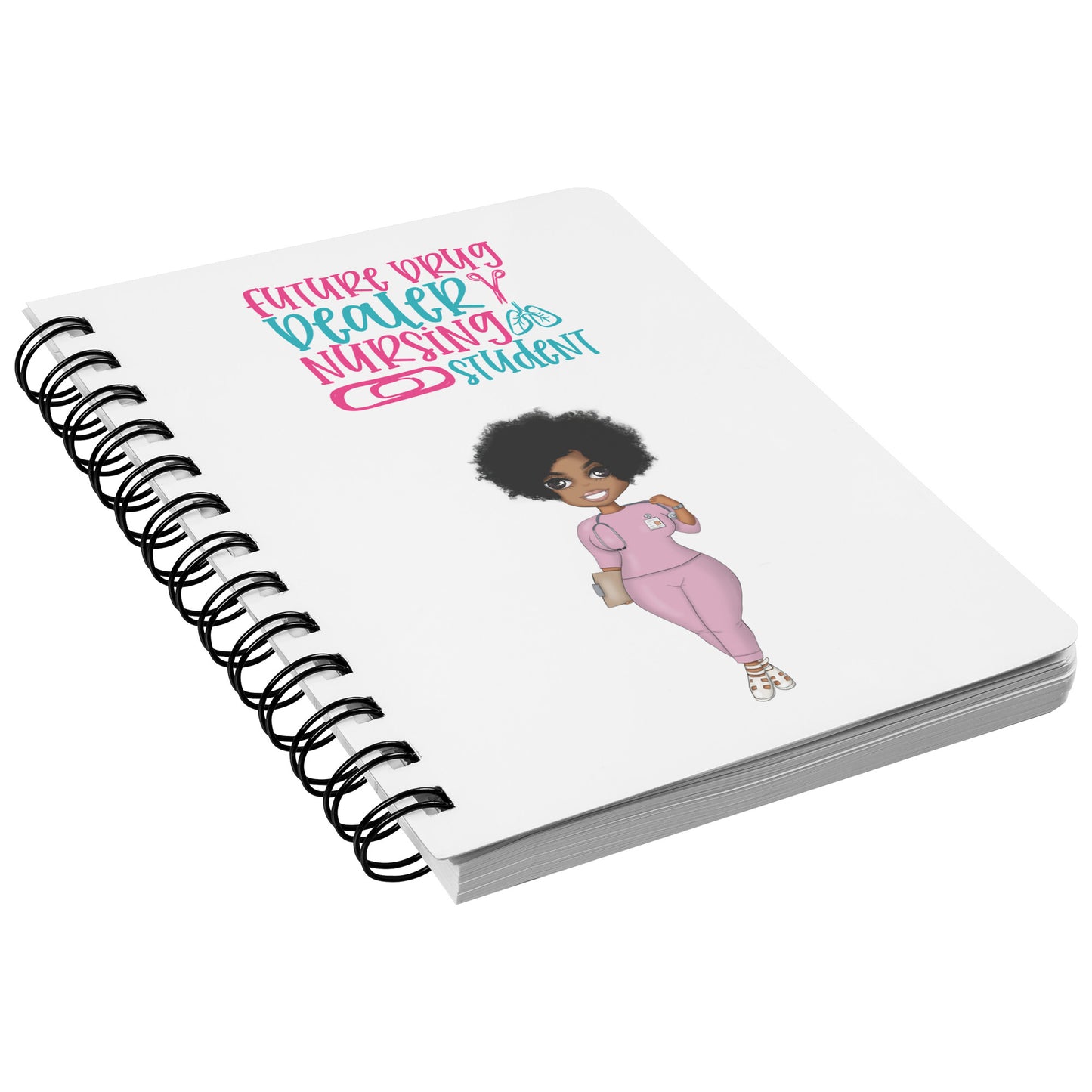 Scrubbed In Spiral Notebook