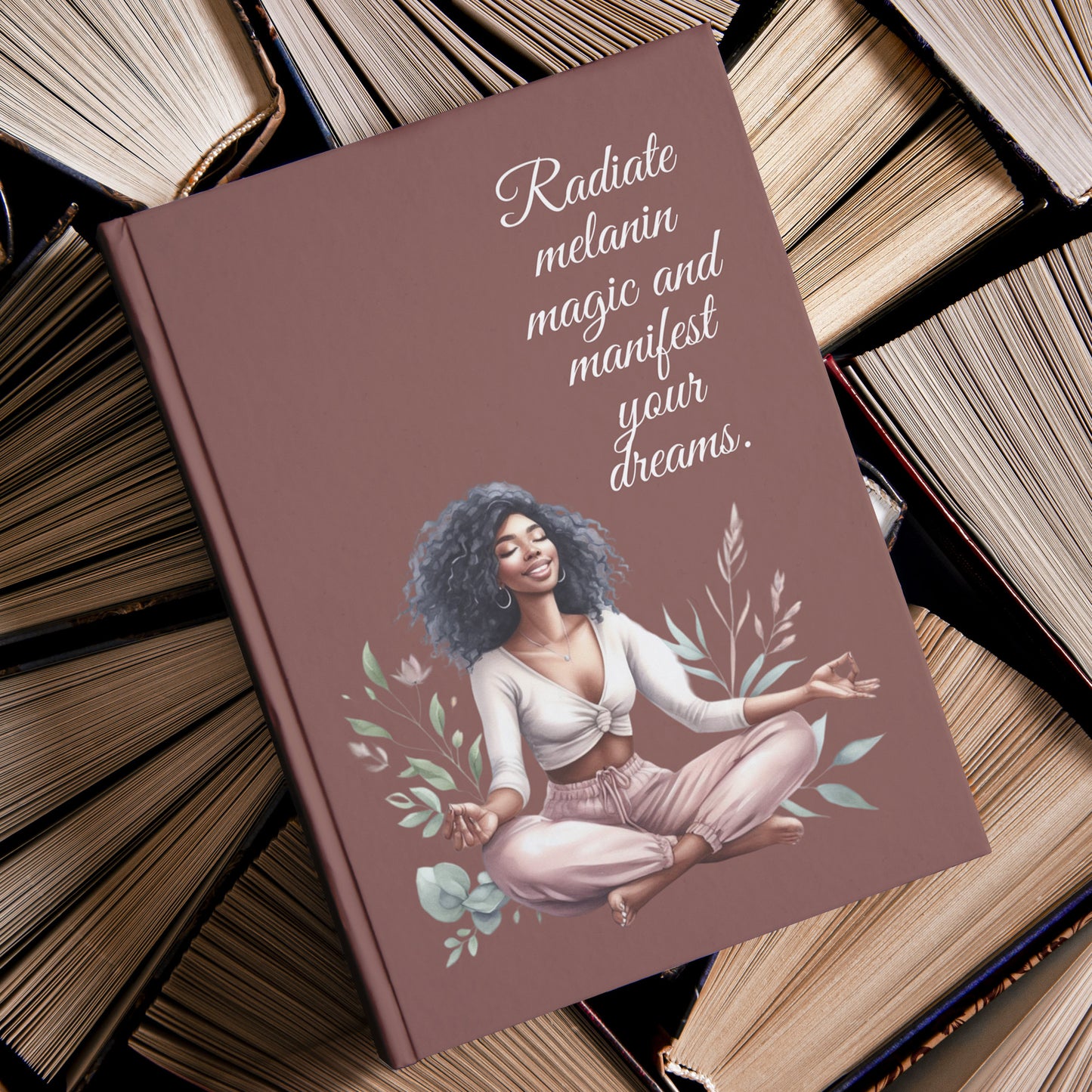 Zen Yoga Hardcover Journal