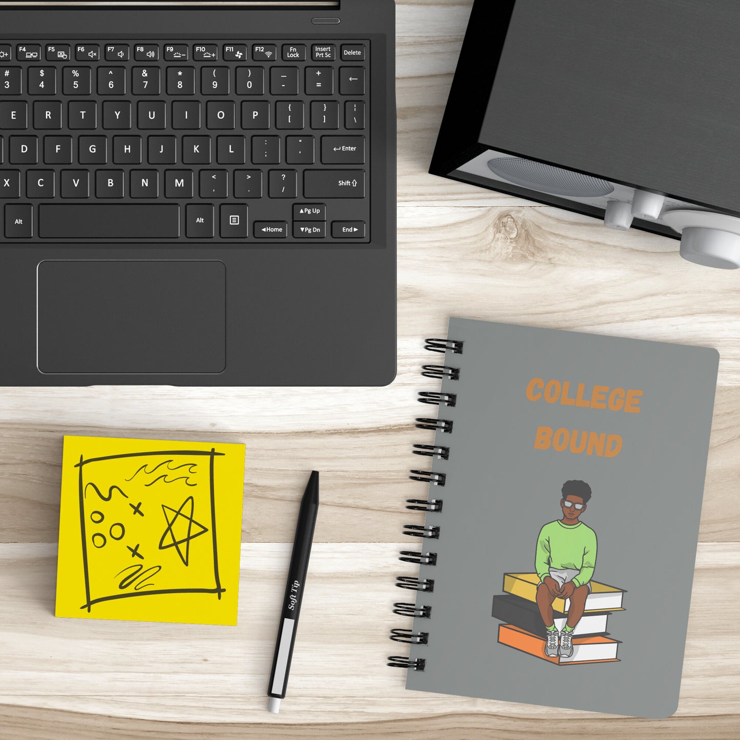 College Bound Boy Spiral Notebook