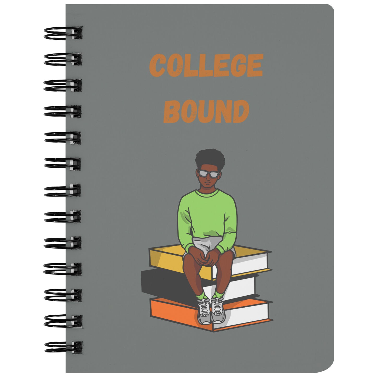 College Bound Boy Spiral Notebook