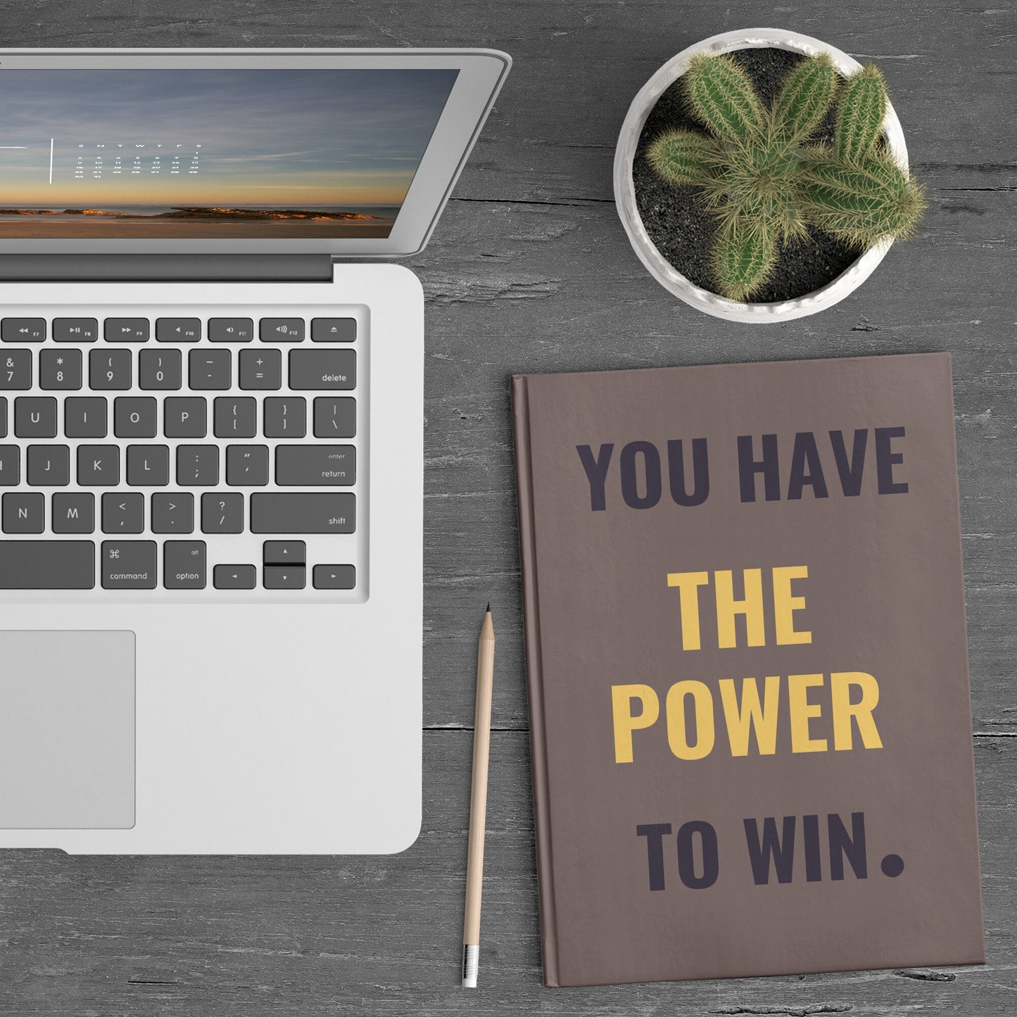 You Have the Power To Win Hardcover Journal